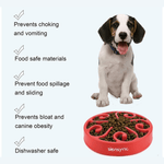 Plato interactivo para perros - alimentación lenta - BARK 
