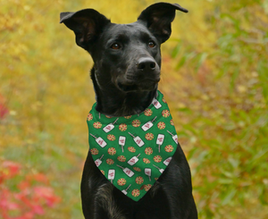 Milk and cookies for santa in Green - BARK 