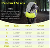 Capote ajustable para perros con rayas reflectivas - Raincoat